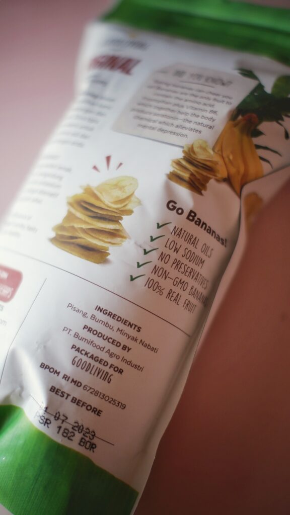 Good Living Banana snack indonesia snack sehat snack diet